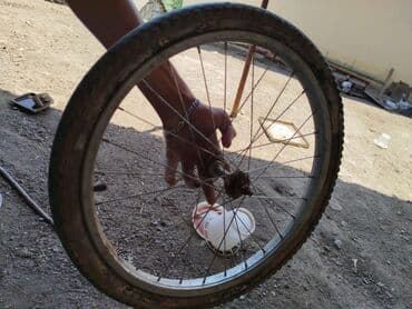 Bu təkər qara rəngli təkərli, gümüşü rəngli milə malikdir. Milə