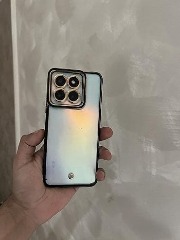 iphone 11 korpus: Honor X6a, 128 GB, Barmaq izi, Face ID — 3