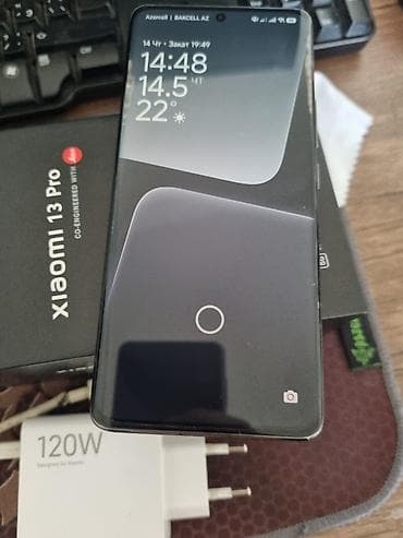 note 14 pro: Xiaomi 13 Pro, 512 GB, rəng - Qara, 
 Sensor, Barmaq izi, İki sim kartlı — 7