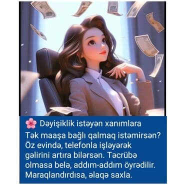 dulusçuluq kursları: Dəyişiklik axtaran xanımlar üçün məsafədən işləmə imkanı təklif — 2