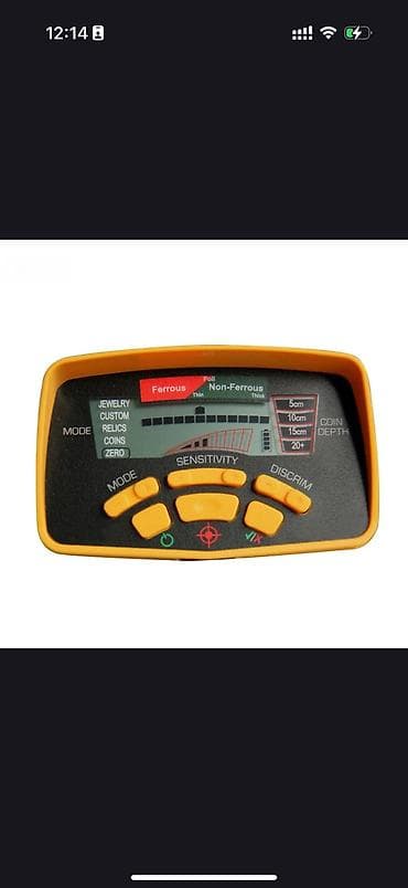 neoterm pitiminutka: Metal detektor – ekranlı, çoxrejimli - Rəqəmsal LCD ekran: hədəfin — 3