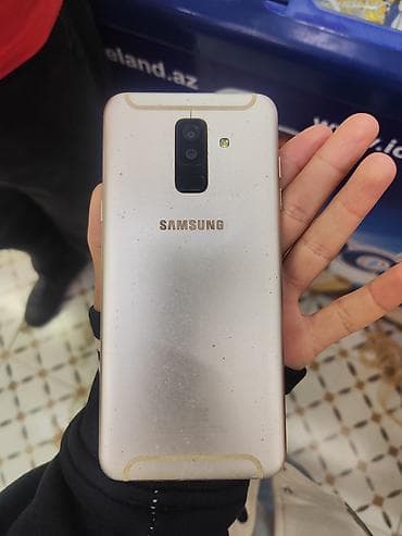 samsung s21 fe ekran: Samsung Galaxy A6 Plus, 32 GB, rəng - Qızılı, Barmaq izi — 1