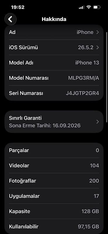 Elektronika: IPhone 13, 128 GB, Starlight, Face ID — 7