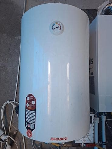 Краны водонагреватели: SHIVAKI elektrik su qızdırıcısı (vertikal tip) - Brend: SHIVAKI - — 1