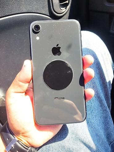 Mobil telefon və aksesuarlar: IPhone Xr, Qara — 2