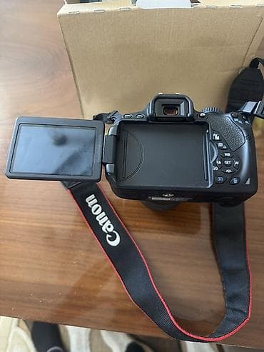 Фото и видеокамеры: Canon EOS 650D DSLR fotoaparat dəsti - Korpus: Canon EOS 650D — 1