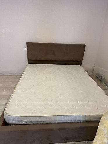 stepler: Mebel dəsti: ikinəfərlik çarpayı və döşək - Ölçü: təxmini 160×200 sm — 1