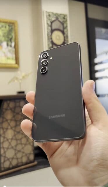 samsung noutbook: Samsung Galaxy A54 5G, 128 GB, rəng - Qara, Sensor — 1