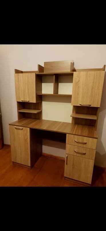 ütü masa: Oğlan və qız üçün, Yeni, Siyirməli, Yazı masası, Stulsuz — 1