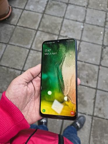 note 20 ultra ekran: Samsung Galaxy A50, 128 GB, rəng - Mavi, Barmaq izi — 2