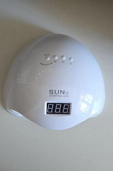 tripod led: SUN 5 UV/LED dırnaq lampası - Tip: UV/LED Nail Lamp, geniş kubbe — 1