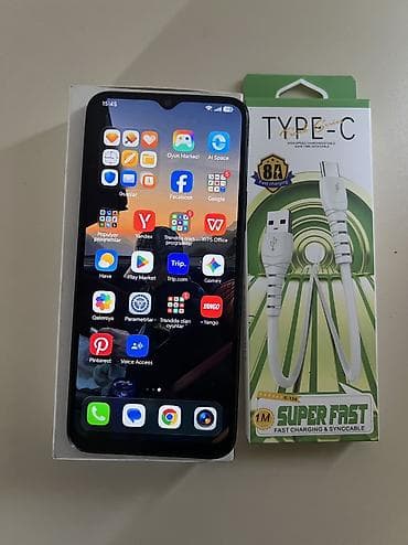 asus 8 ram: Honor X6b, 256 GB, rəng - Qara, Face ID — 2