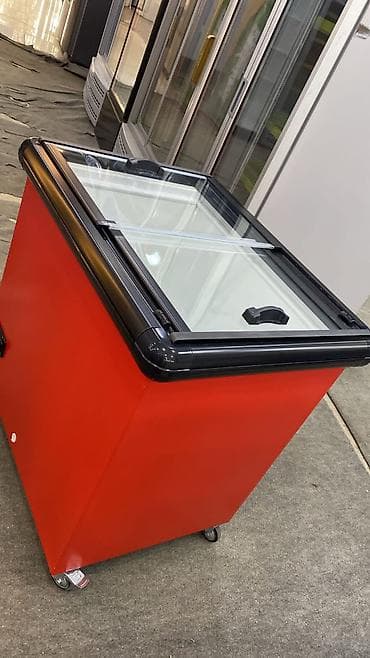 Şüşəli dondurucu