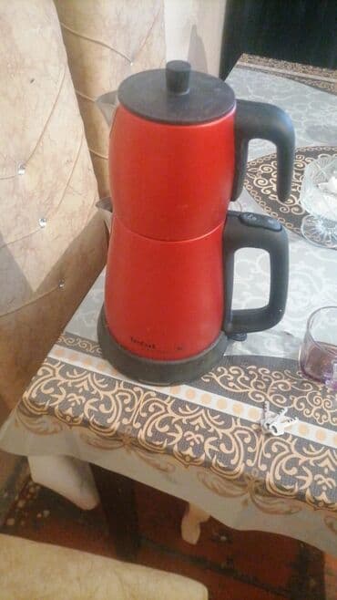Separatorlar: Tefal elektrik çaydanı və çaydanlıq (samovar tipli) - Rəng: qırmızı — 1