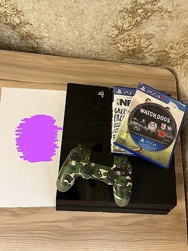 PlayStation 4 
500gb yaddaş
Plombalı
1pult
3disk
13.02 versiya
