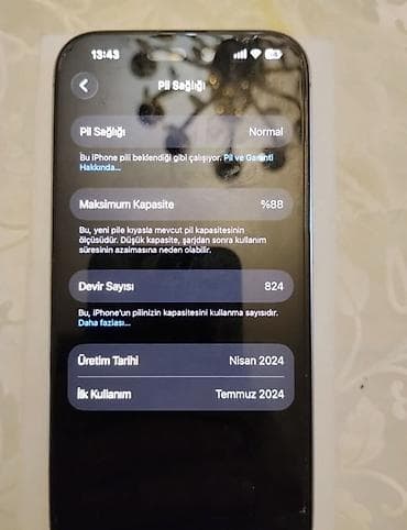 iphone xs pro max: IPhone 15 Pro, 512 GB, Gümüşü, Face ID — 2