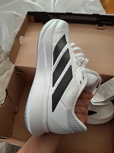 krosovkalar: Adidas, Ölçü: 38, rəng - Ağ, Yeni — 2