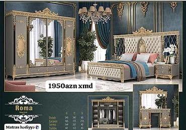 dest mebel: İkinəfərlik çarpayı, Yeni — 1