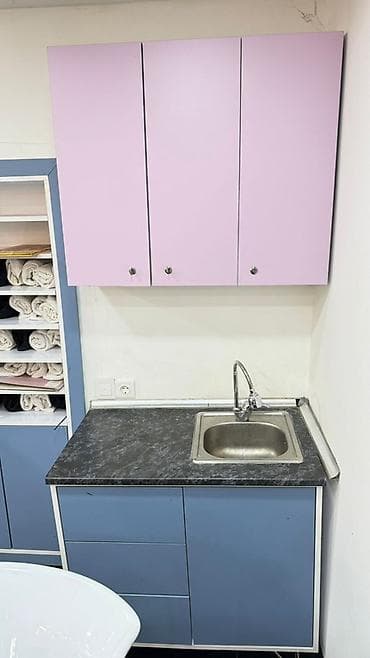 balaca metbex dizayni: 2eded dest moykasida verilir Mətbəx modullu dəst – lavabo və — 1