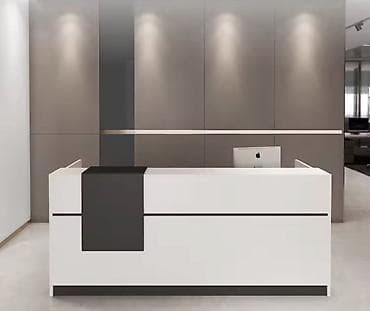 reception masa: Minimalist resepsiyon masasının satışı - Dizayn: Təmiz xətlərə malik — 1