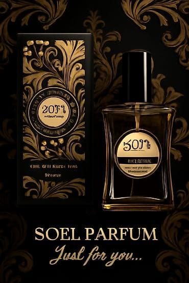 SOEL PARFUM – Just for you… - Lüks ətir kolleksiyası üçün hazırlanmış