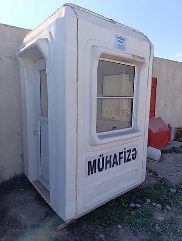 Soyuducu avadanlığı: Mühafizə postu üçün daşına bilən modul kabin - Material: möhkəm — 1