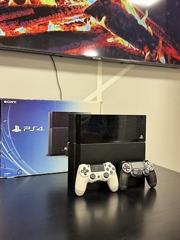 plastation 1: Sony PlayStation 4 – 500 GB Təmirdə olmayıb, plombu açılmayıb✅ — 1