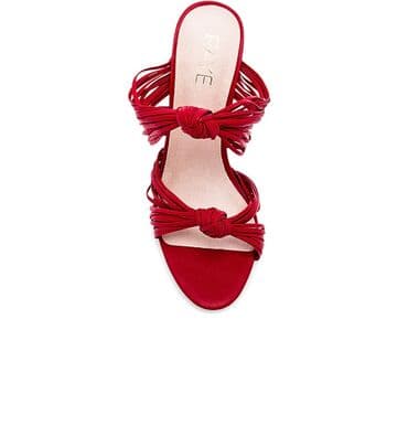 домашние тапочки зайчики: Сабо, Размер: 39.5, цвет - Красный, Новый — 3