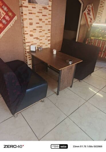 Restoran, kafe avadanlığı: Salam əşyalar satılır Hazır biznes Divan Kreslo Masa və oturacaqlar — 2