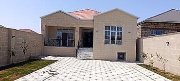 cileger: 🏡 Xəzər rayonu, Çiləgər qəsəbəsində yeni tikilmiş 4 otaqlı həyət evi — 1