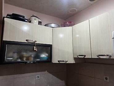 Mətbəx mebel dəsti Tərkib: - Üst asma dolablar: krem rəngli, parlaq