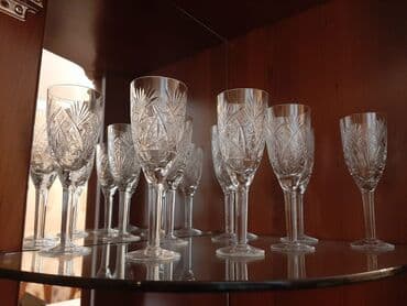 Qədəhlər, 6 ədədli dəst