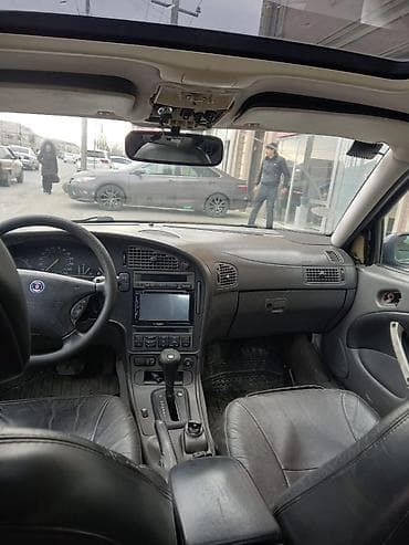 opel astra xecbek: Saab 9-5 sedan – qara rəng, 4 qapı, orijinal yüngül lehimli disklər və — 6