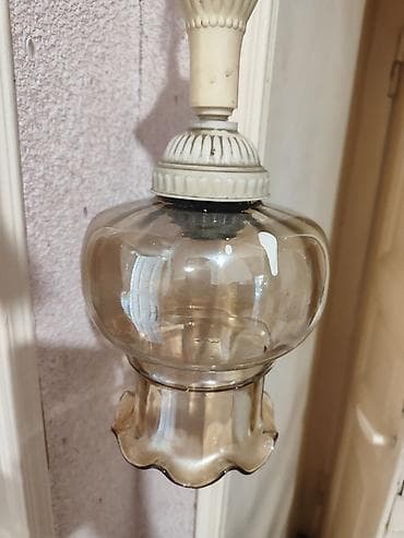 lusturlar: Çılçıraq, 1 lampa, Şüşə — 3