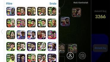 juventus: EFootball hesabı/squad satılır – yüksək reytinqli kart kolleksiyası və — 3
