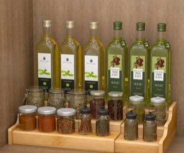 Maskalar, eynəklər: Tənzimlınən düzənləyici rəf mətbəxinizdə hər şey göz önündə və — 15