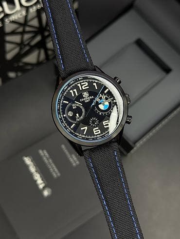 TAG Heuer Carrera GMT x BMW temalı kişi qol saatı - Korpus: qara — 3