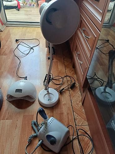 freyzer aparati: Manikür üçün avadanlıq dəsti - Elektrik frez aparatı: masaüstü blok — 2