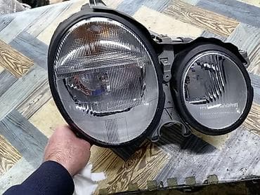 4 fara: Komplekt, Duman əleyhinə faralar, Mercedes-Benz, 2000 il, Orijinal, İşlənmiş — 2