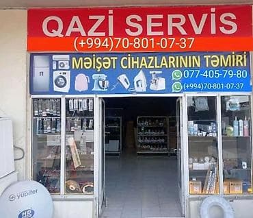 Məişət cihazlarının təmiri və avadanlıqları üçün servis xidməti -