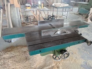 Universal dülgər dəzgahı – kombinə edilmiş ağac emalı aparatı