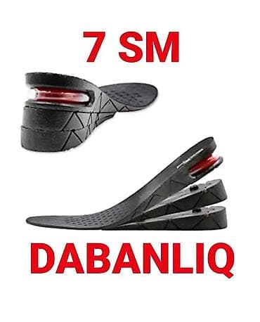 boy uzadan: Boy uzadan dabanlıq 5 sm və 7 sm — 2