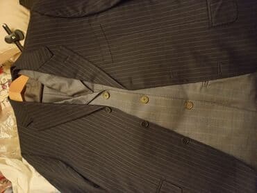 kişi ucun klassik qara kostyum: Kostyum, Demisezon, Brioni, L, rəng - Boz — 1