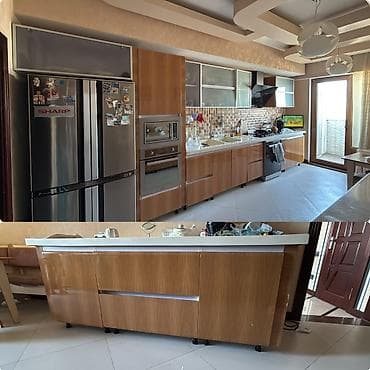 Sifarişlə mətbəx dəsti, Özü çəkən petlələr, MDF, Kredit yoxdur, Ünvandan götürmə
