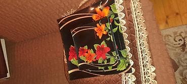 meyve terevez satisi: Nahar dəsti, rəng - Qara, Şüşə — 3