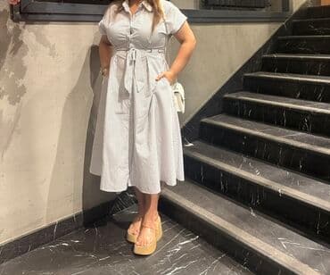 ağ qadın ətəkləri: Bir dəfə geyilib L razmerdi 42 qədər olur 20 manat — 1