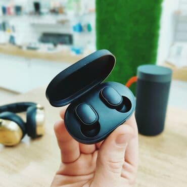 aır pods: Yeni Simsiz (Bluetooth) Qulaqcıqlar, AIR MUSIC, rəng - Qara — 6