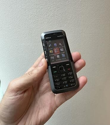 telfon honor: Nokia 5310, rəng - Boz, Düyməli — 5