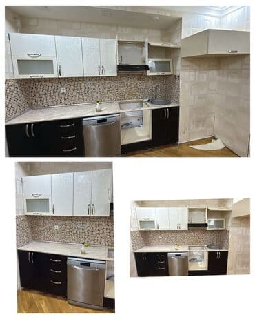 Mətbəx mebeli – ölçü: 290 sm • Üst və alt dolablar komplekt • Düz iş lalafo.az -da Mətbəx mebeli – ölçü: 290 sm • Üst və alt dolablar komplekt • Düz iş