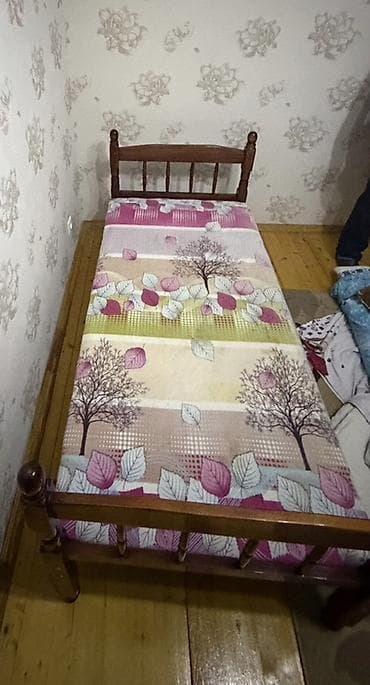 Кровати: Односпальная кровать, С матрасом — 3